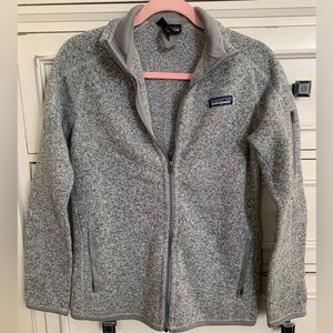 Patagonia Better Sweater Fleece Jacket. Color: Birch White. Size: Medium.